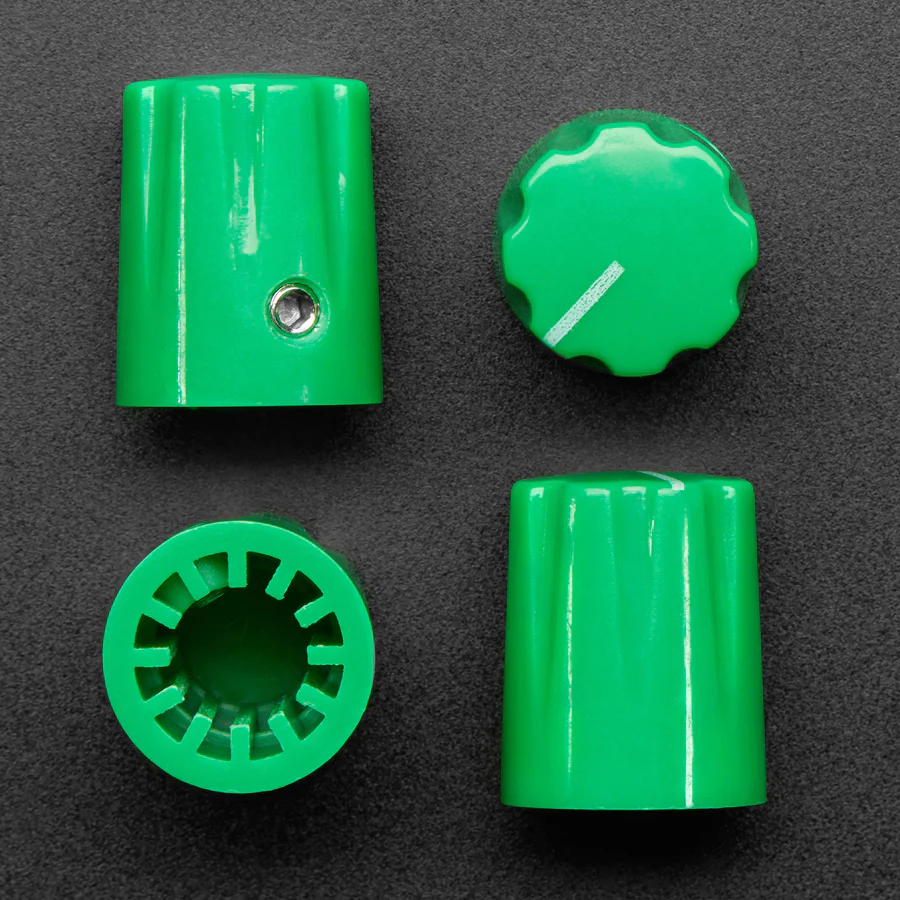 Green Micro Potentiometer Knob - 4 pack - Image 2
