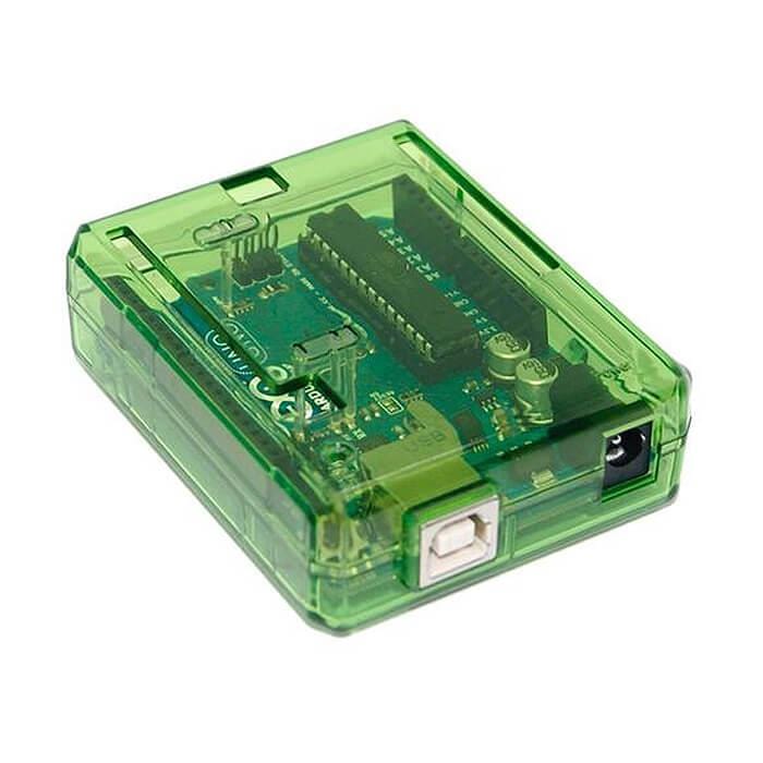 Green Protective case for Arduino Uno [Discontinued] - Image 3