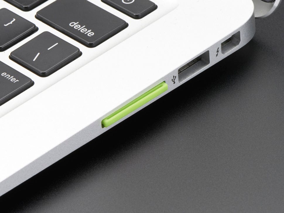 Green Shortening microSD adapter for Raspberry Pi & Macbooks [Discontinued] - Image 5
