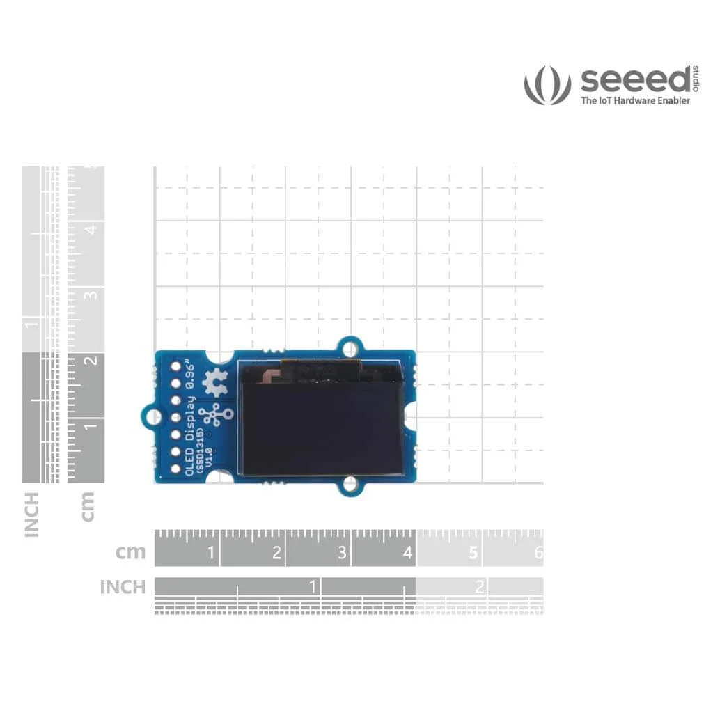 Grove - 0.96" OLED Yellow & Blue Display (SSD1315) - Image 5
