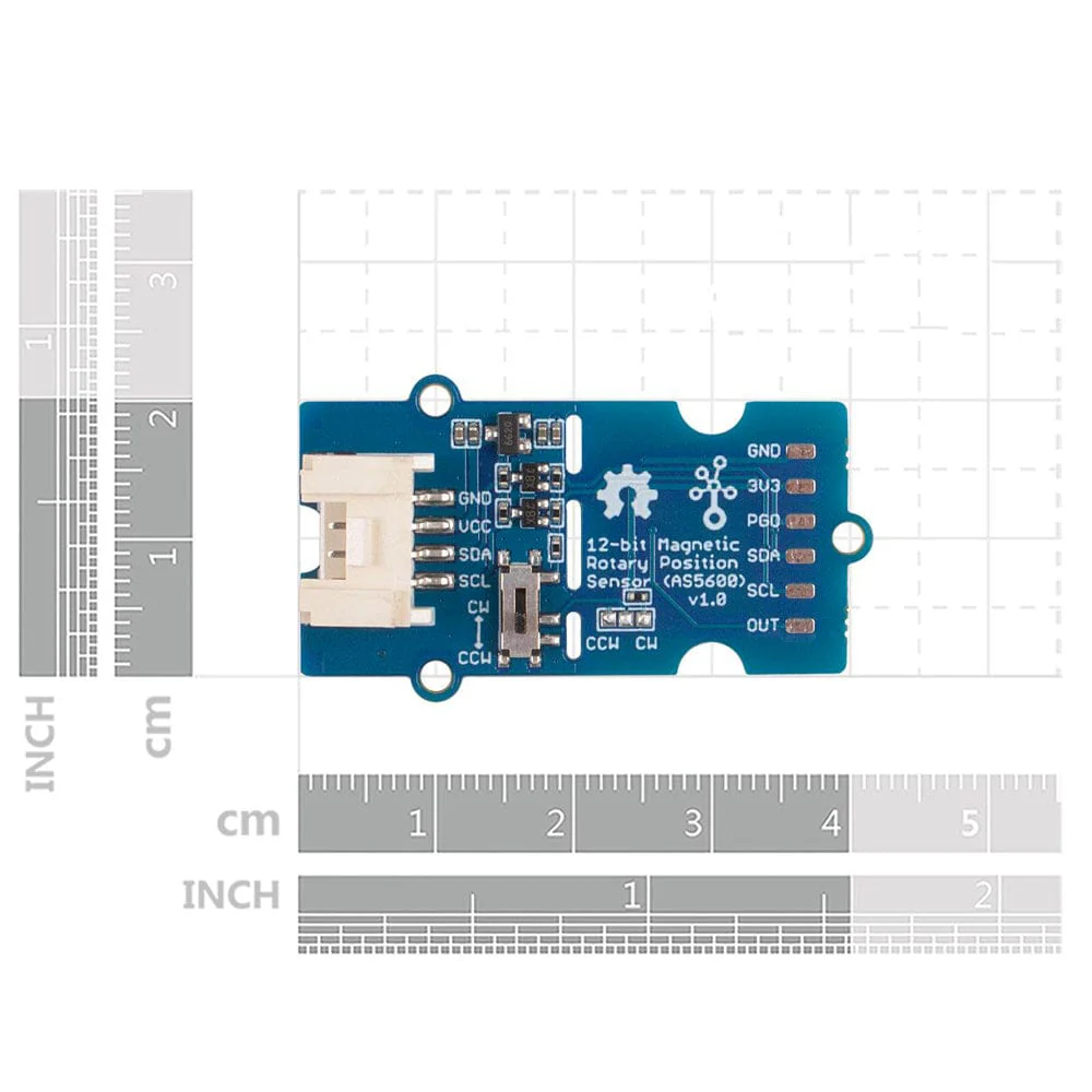 Grove - 12-bit Magnetic Rotary Position Sensor / Encoder (AS5600) - Image 5