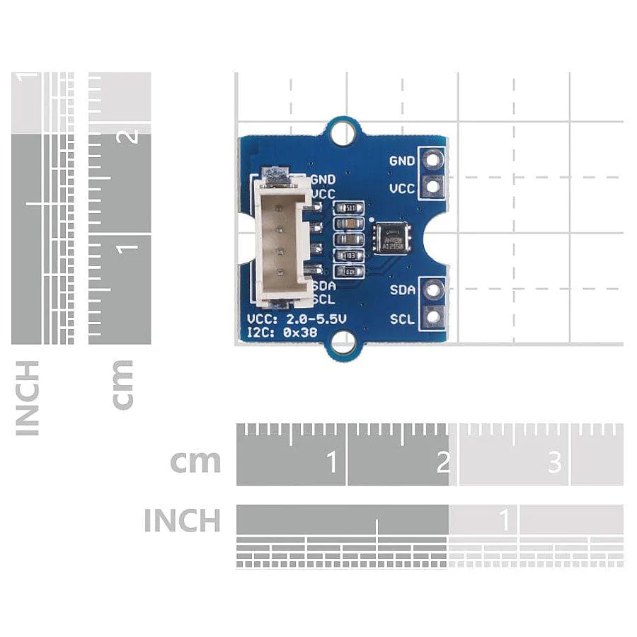 Grove - AHT20 I2C Industrial Grade Temperature and Humidity Sensor - Image 5