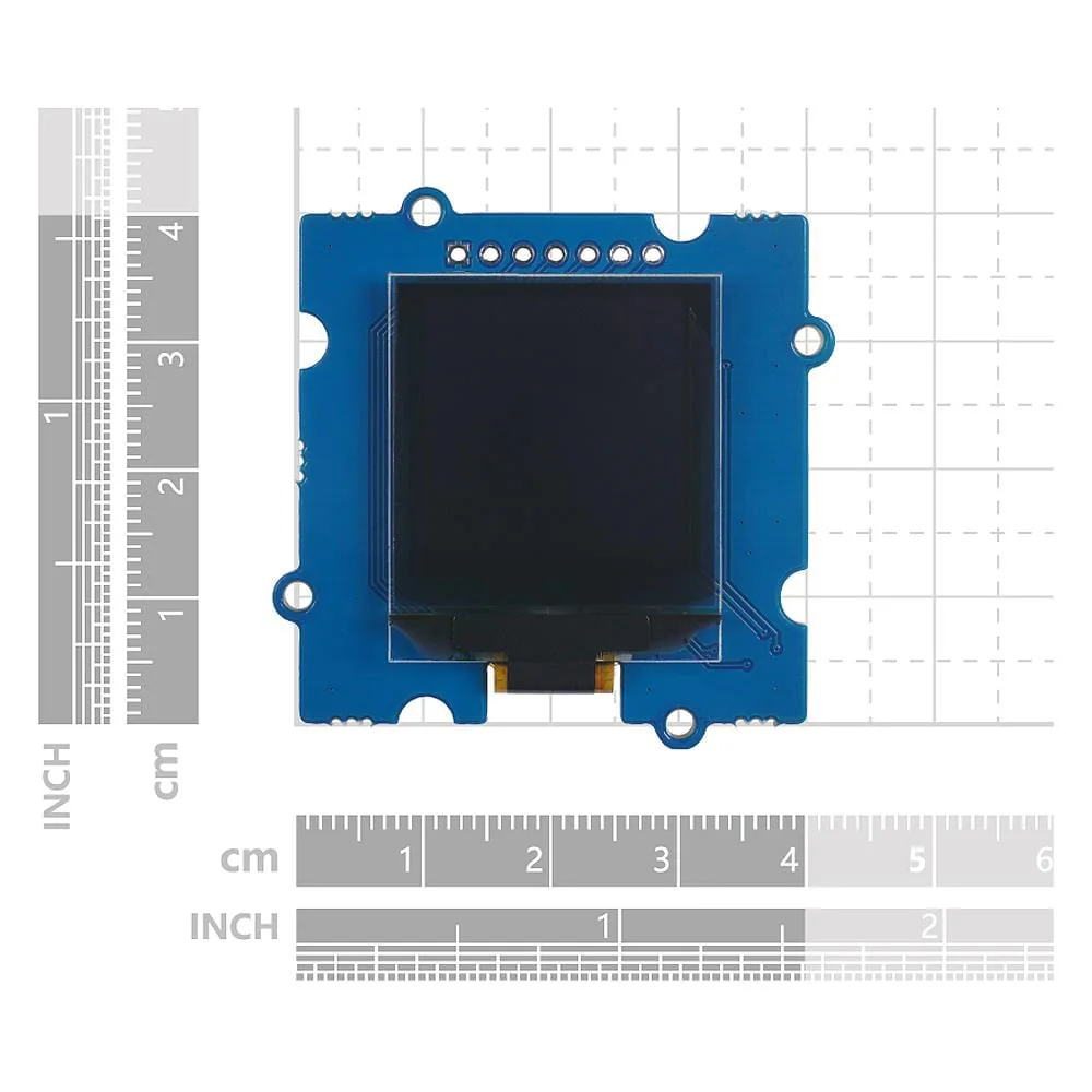 Grove - OLED Display 1.12" SH1107 V3.0 (SPI/IIC 3.3V/5V) - Image 5