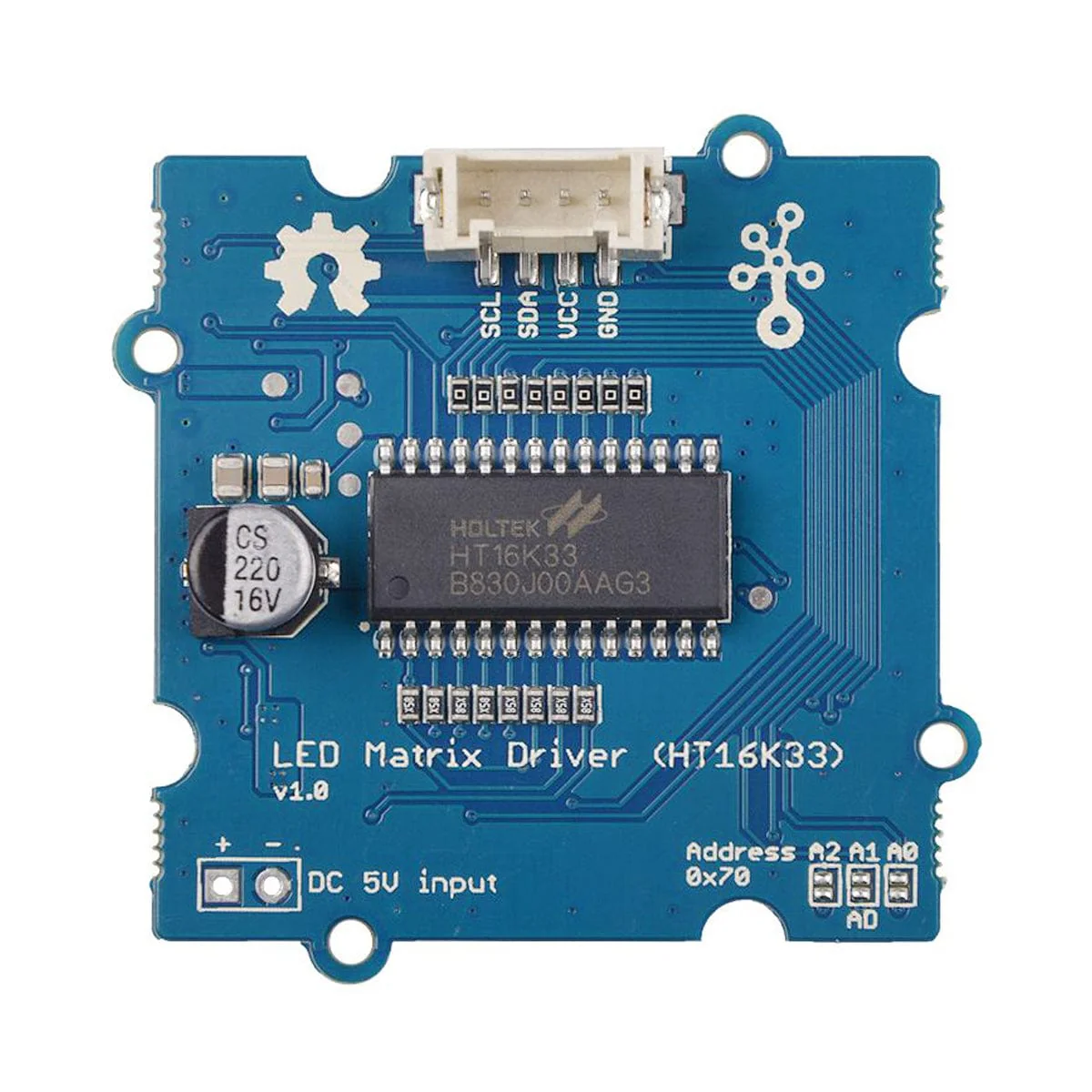 Grove - Red LED Matrix with Driver - Image 3