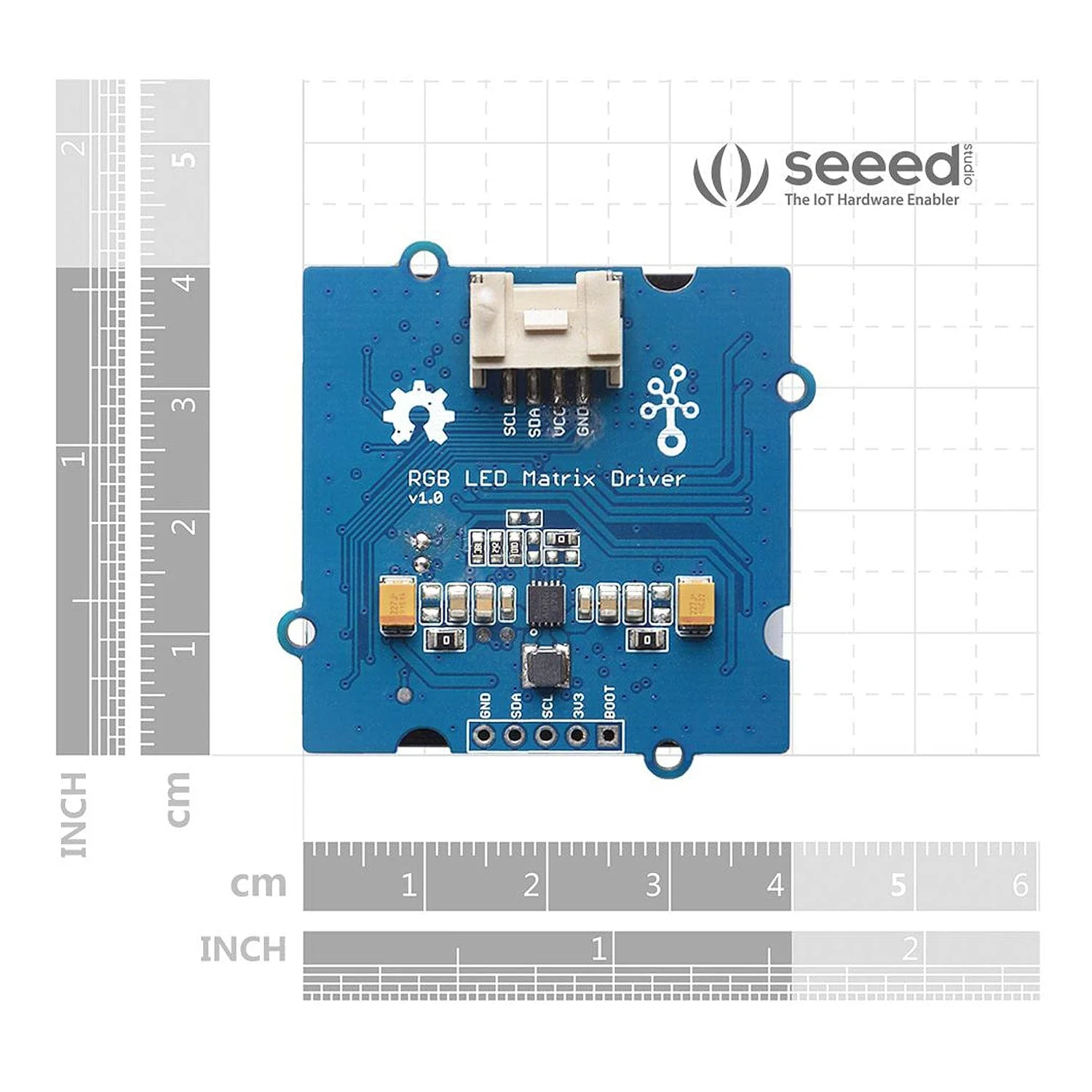 Grove - RGB LED Matrix with Driver - Image 4