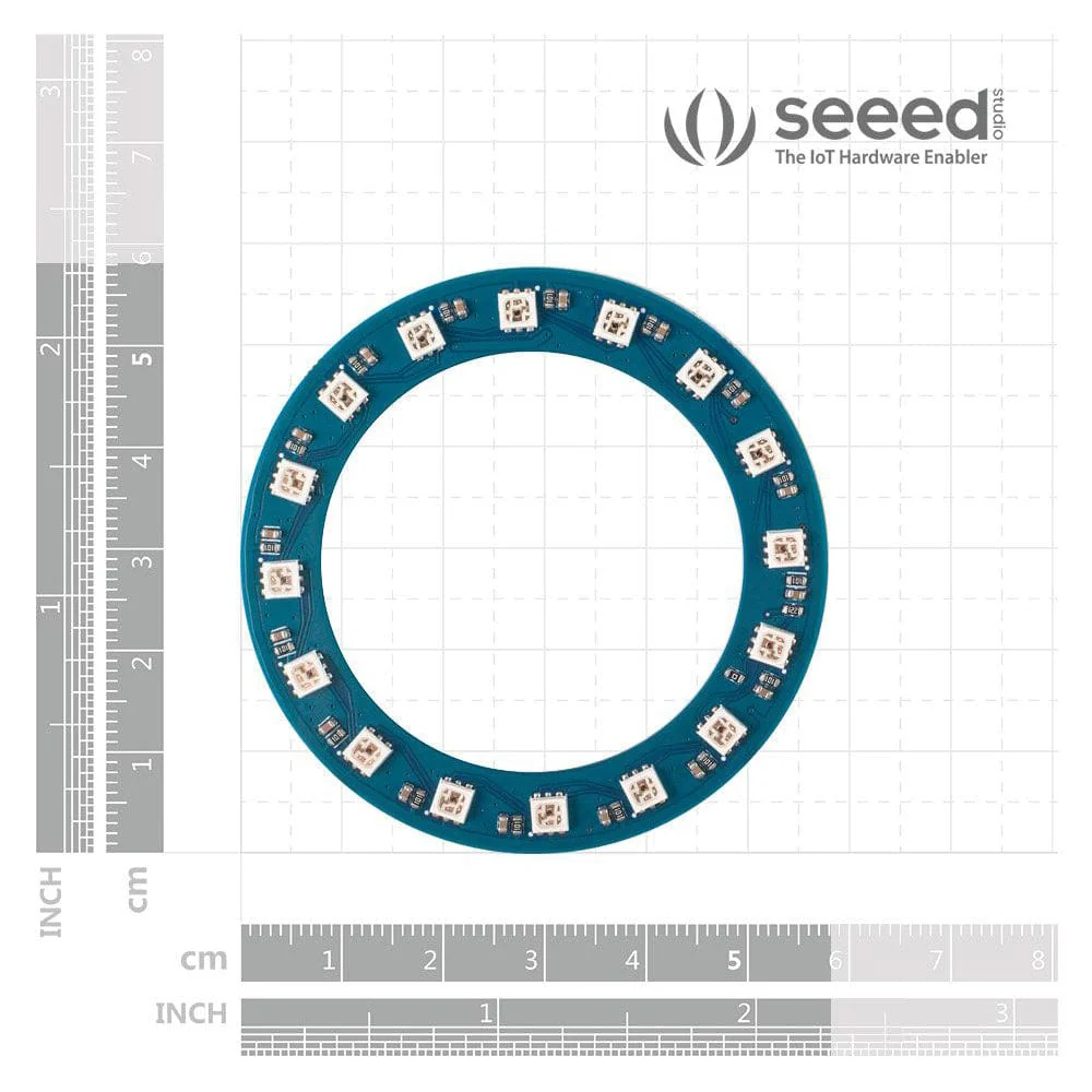 Grove - RGB LED Ring (16x WS2813 Mini) - Image 4