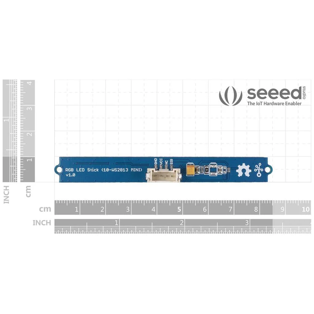 Grove - RGB LED Stick (10x WS2813 Mini) - Image 4