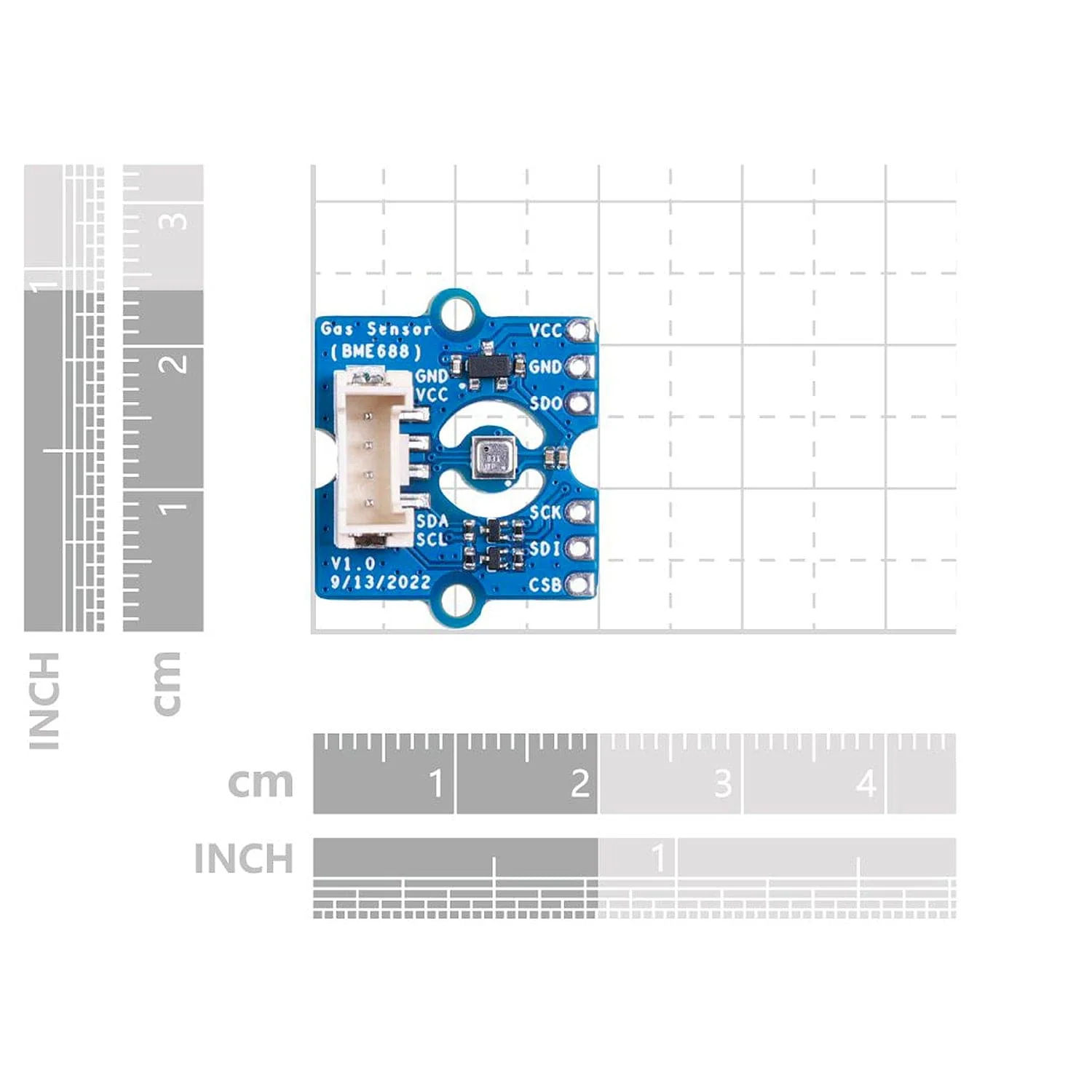 Grove - Temperature, Humidity, Pressure and Gas Sensor - Image 6