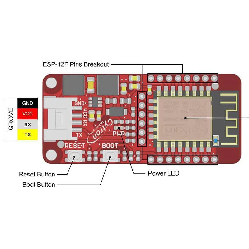 Grove WiFi 8266 - IoT for micro:bit, Pico & More - Image 6