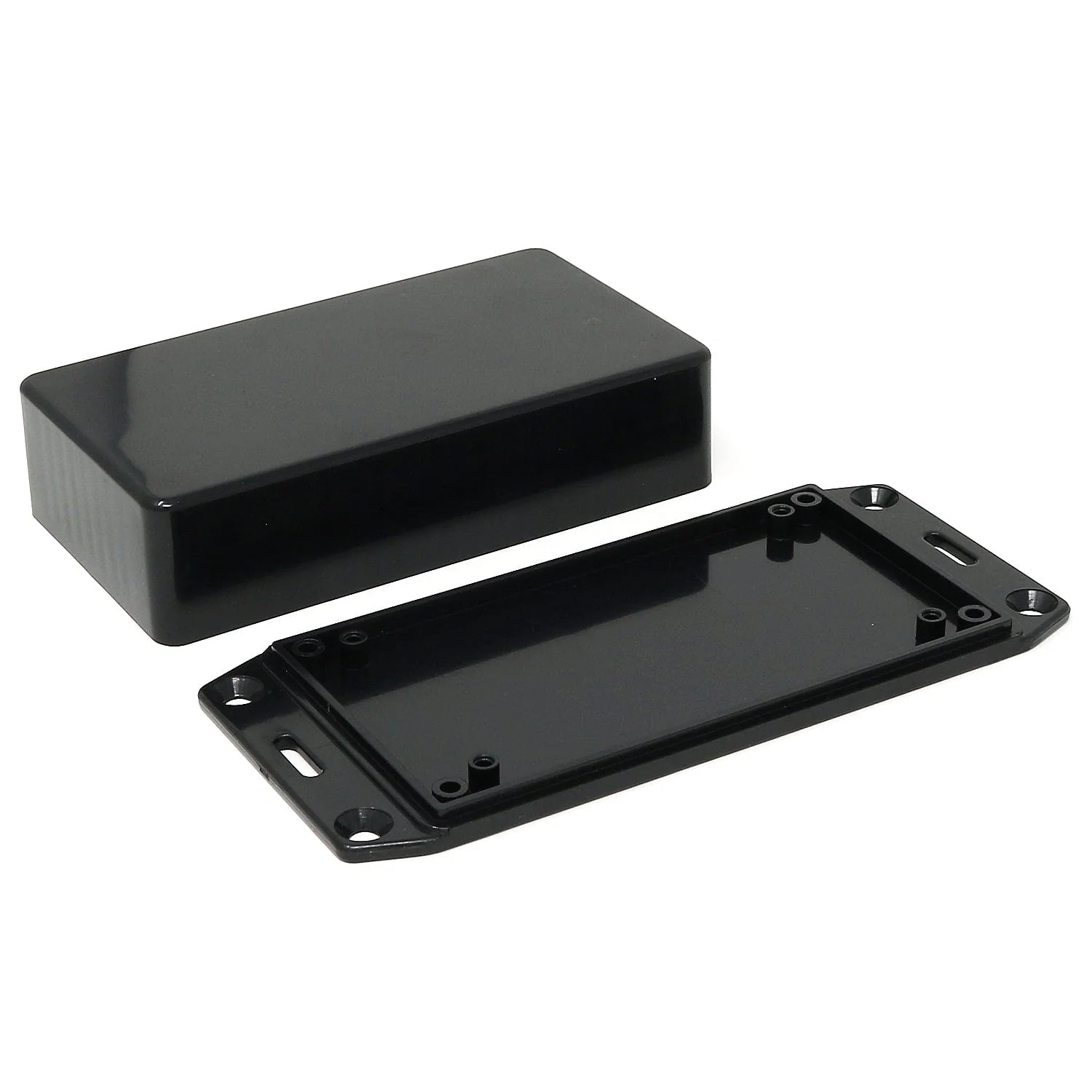 Hammond 112x62x31mm ABS Multi-Purpose Enclosure (1591BFLBK) [Discontinued] - Image 4