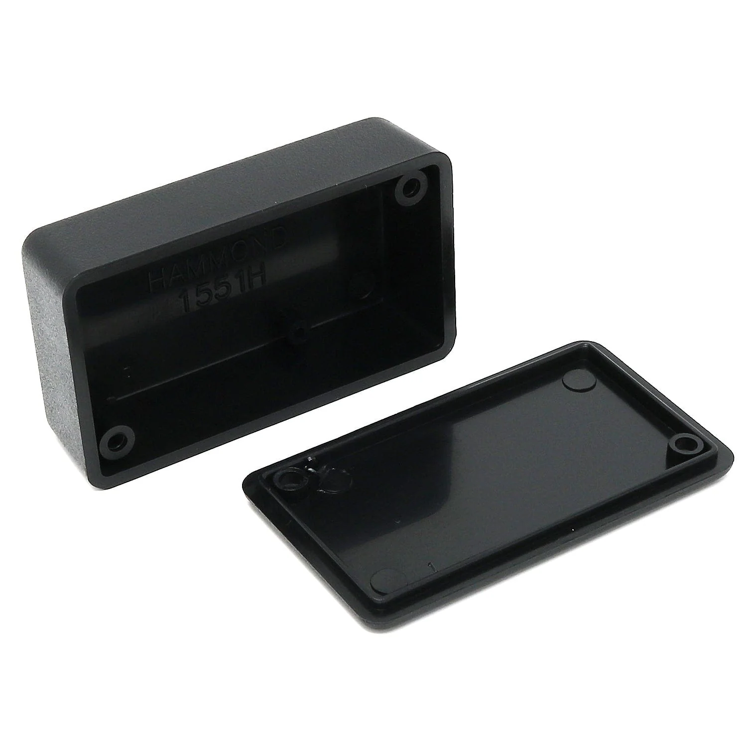 Hammond 60x35x20mm Miniature ABS Enclosure (1551HBK) [Discontinued] - Image 2