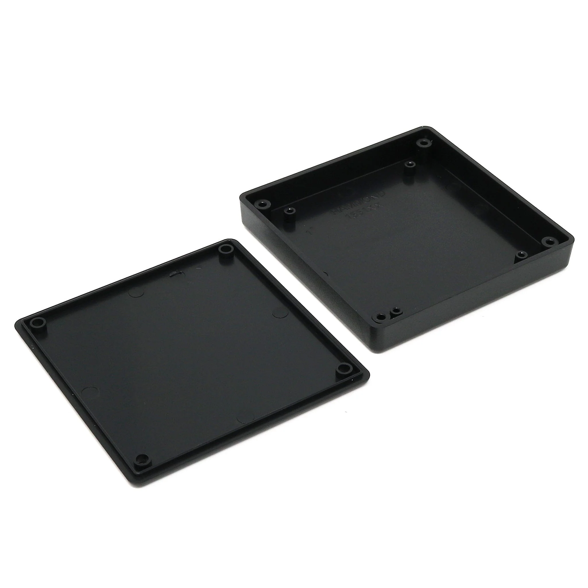Hammond 80x80x15mm ABS Multi-Purpose Enclosure (1551XXBK) [Discontinued] - Image 2