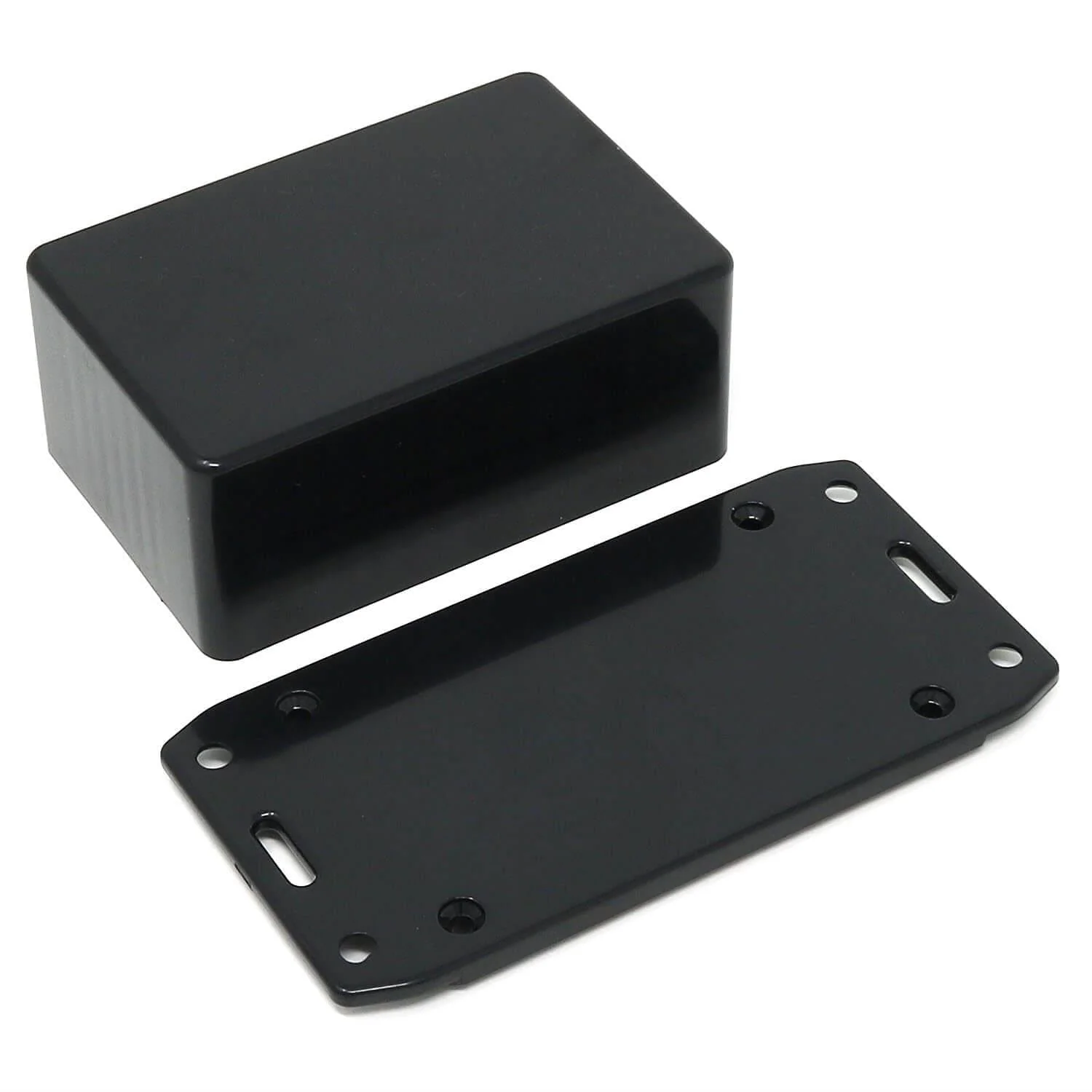 Hammond 85x56x39mm ABS Multi-Purpose Flanged Enclosure (1591LFLBK) [Discontinued] - Image 4