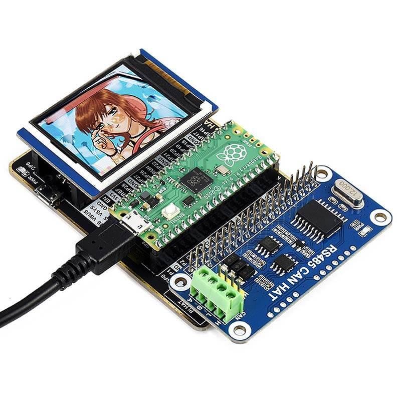 HAT-Compatible GPIO Expander for Raspberry Pi Pico - Image 4