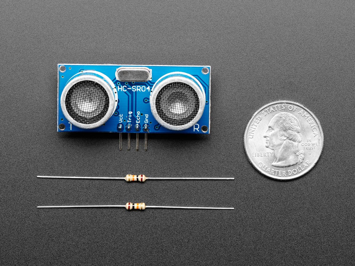 HC-SR04 Ultrasonic Sonar Distance Sensor + 2 x 10K resistors - Image 4