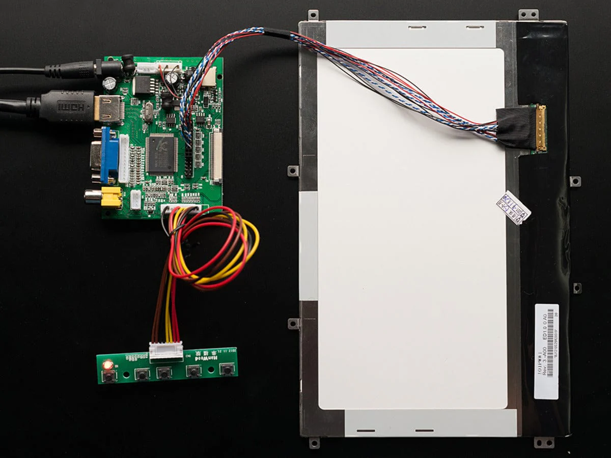 HDMI 4 Pi - 10.1" Display 1280x800 IPS - HDMI/VGA/NTSC/PAL [Discontinued] - Image 3