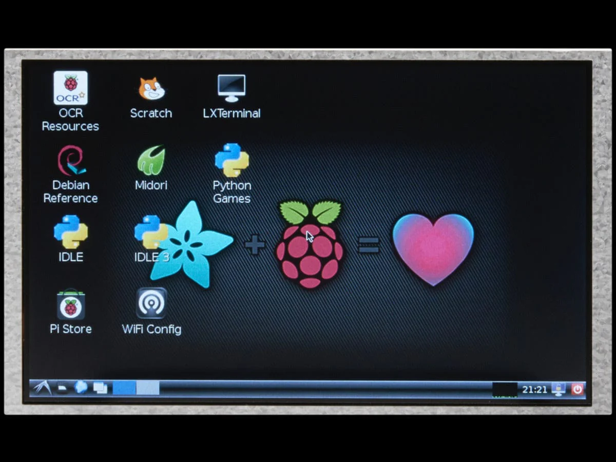 HDMI 4 Pi 5" Display not Touchscreen 800x480 - HDMI/VGA/NTSC/PAL [Discontinued] - Image 4