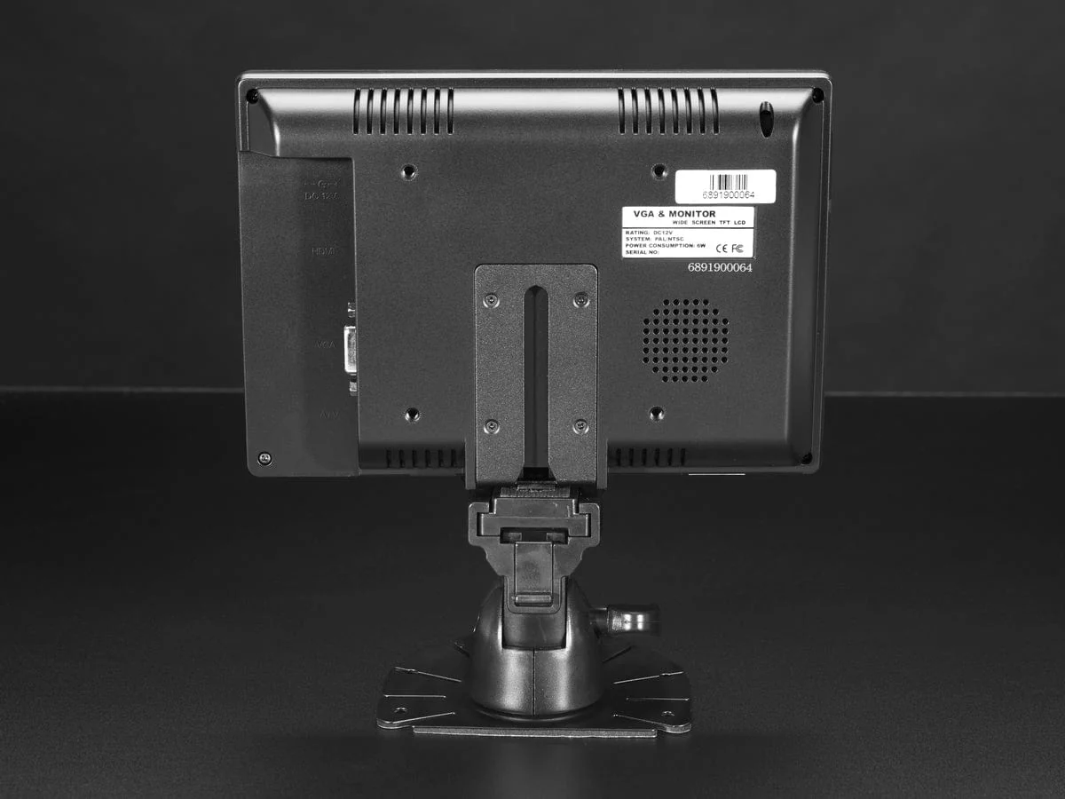 HDMI 4 Pi - 7" Display 1280x800 (720p) IPS - HDMI/VGA/PAL/NTSC [Discontinued] - Image 4