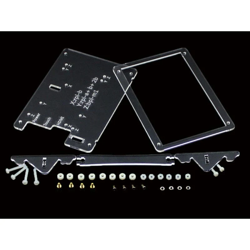 HDMI 5" 800x480 Touch Screen & Clear Case (USB) [Discontinued] - Image 2