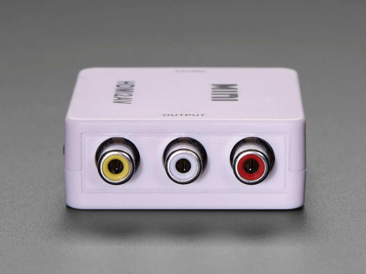 HDMI to RCA Audio and NTSC or PAL Video Adapter - Image 4