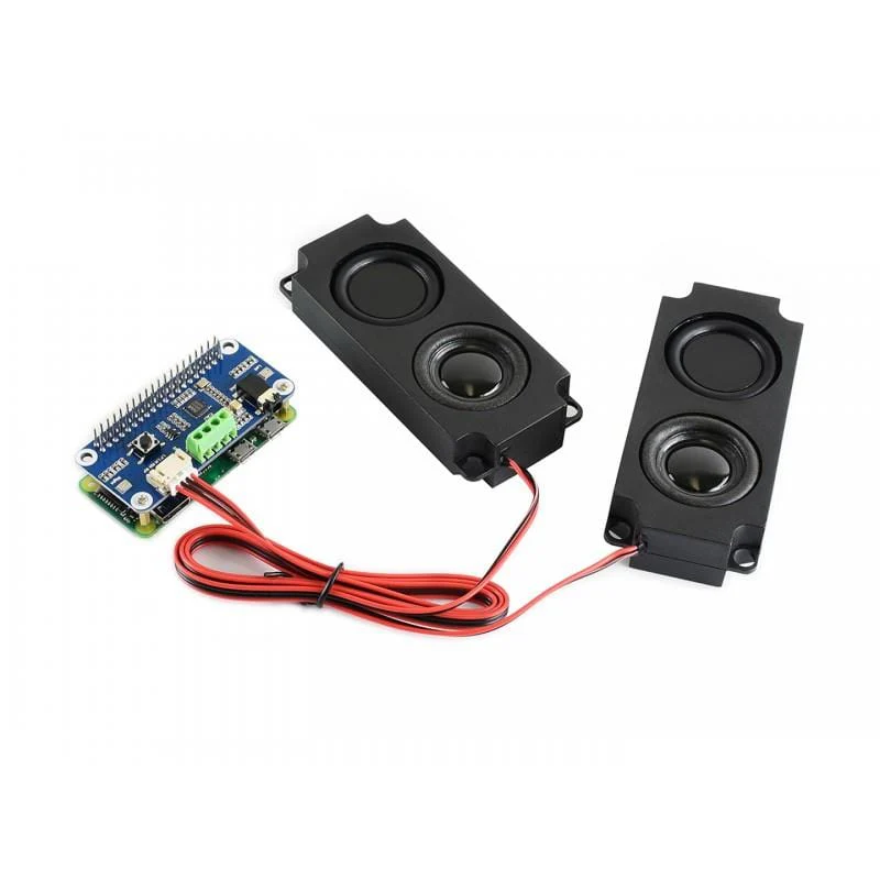 Hi-Fi Sound Card HAT for Raspberry Pi (with speakers) - Image 2