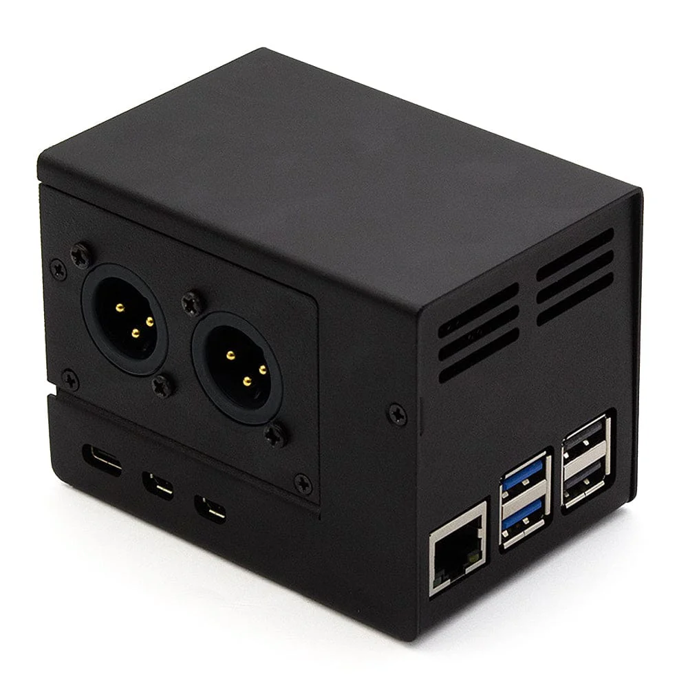 HiFiBerry Steel Case for XLR and Raspberry Pi 5