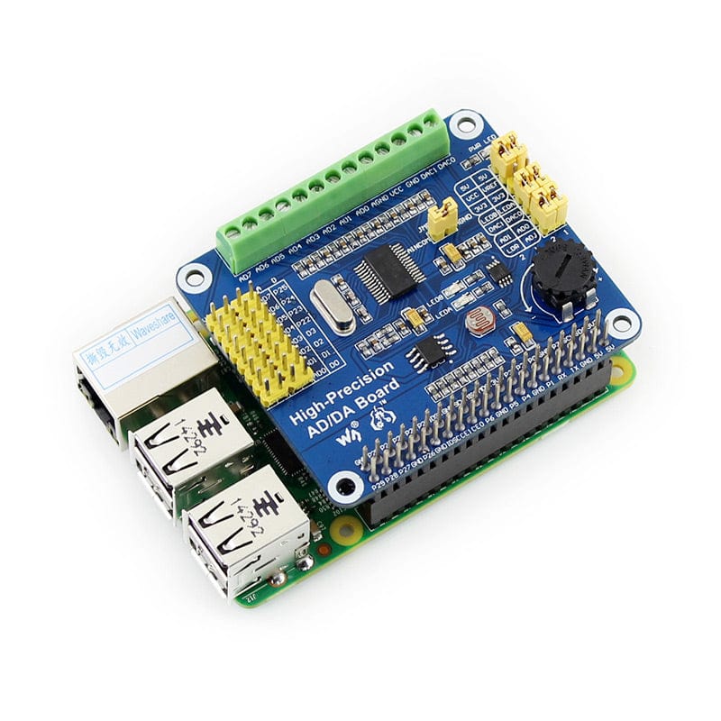 High-Precision AD/DA Expansion Board for Raspberry Pi - Image 2