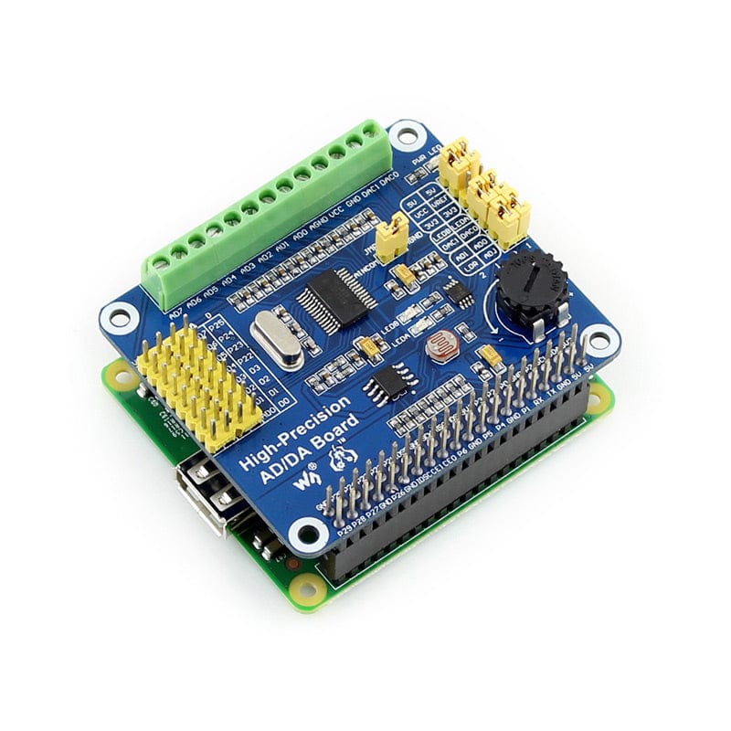 High-Precision AD/DA Expansion Board for Raspberry Pi - Image 4