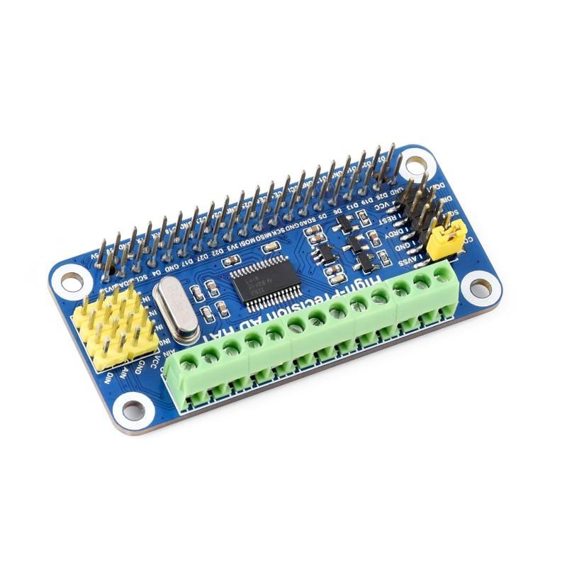 High-Precision ADC HAT For Raspberry Pi (10-Channel 32-Bit) - Image 2