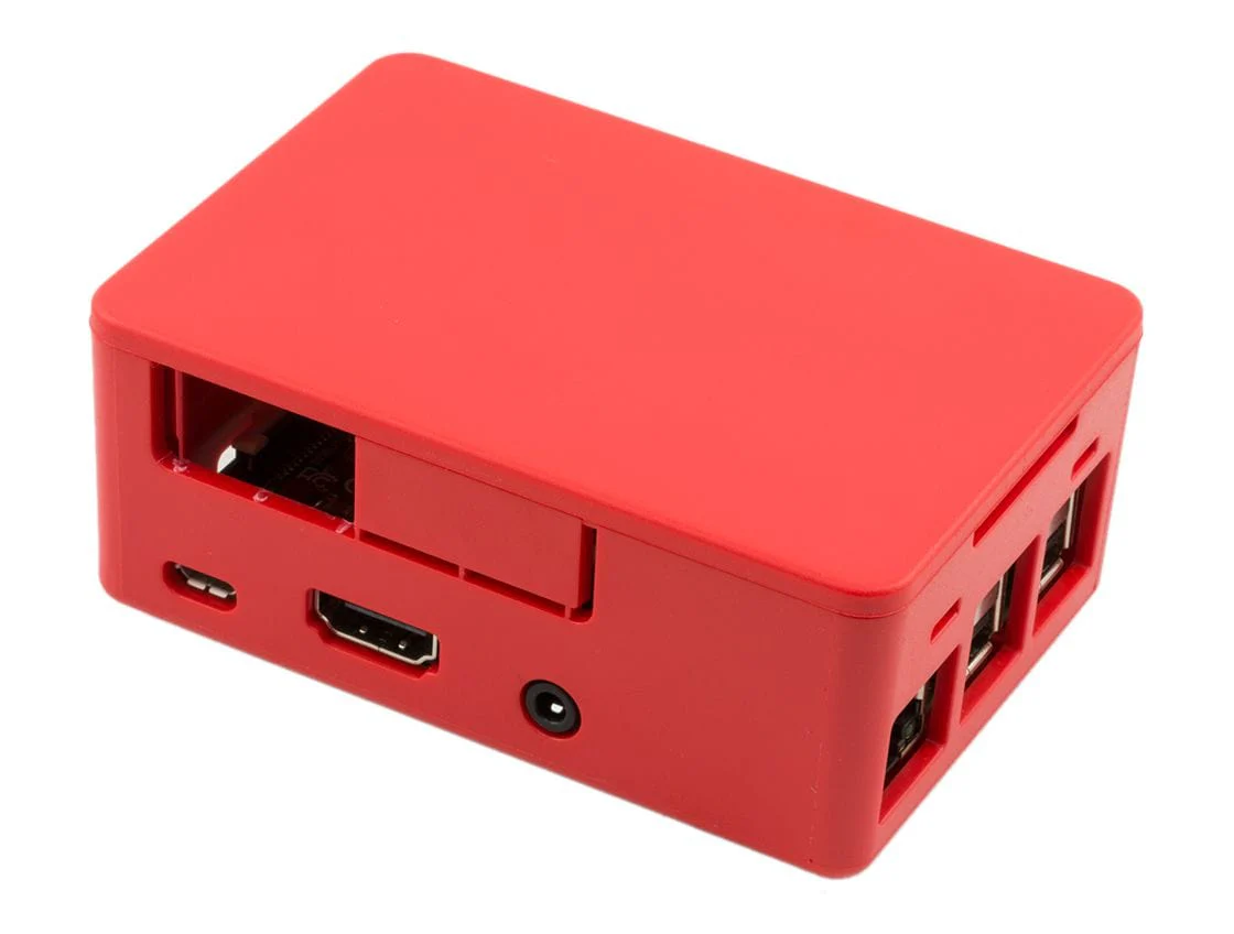 [Discontinued] HighPi Raspberry Pi B+/2/3/3B+ Case - Red - Image 3