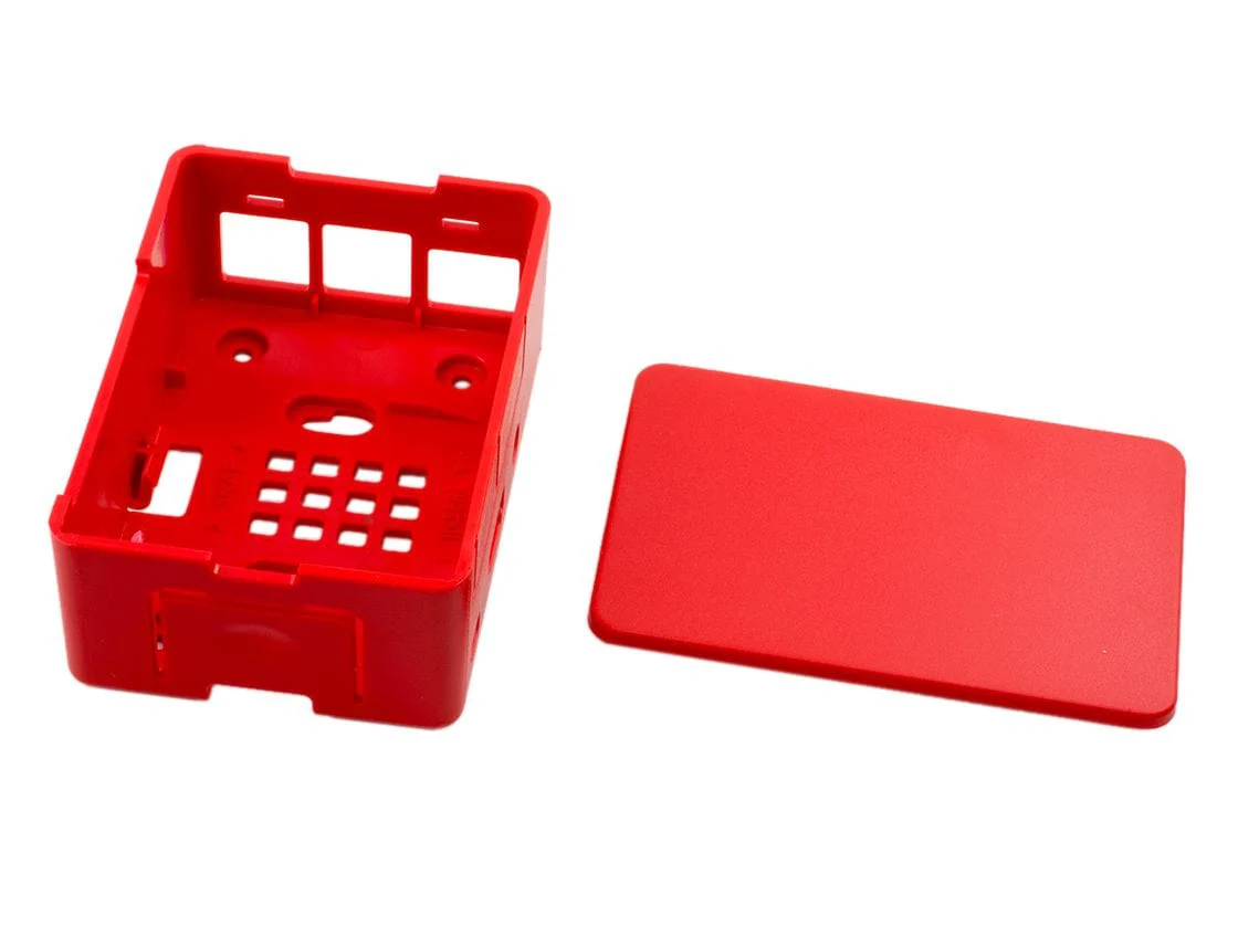[Discontinued] HighPi Raspberry Pi B+/2/3/3B+ Case - Red - Image 7