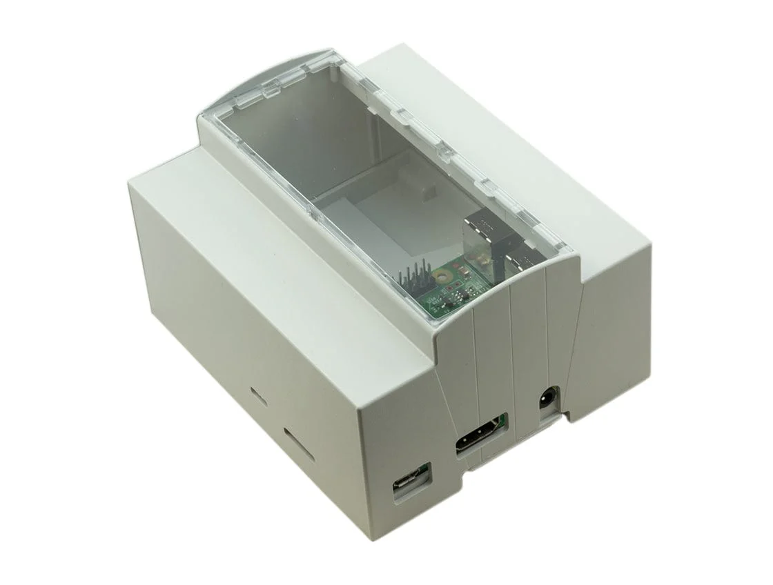 Hitaltech - Raspberry Pi 3 DIN Rail Case (6M Modulbox) - Image 3