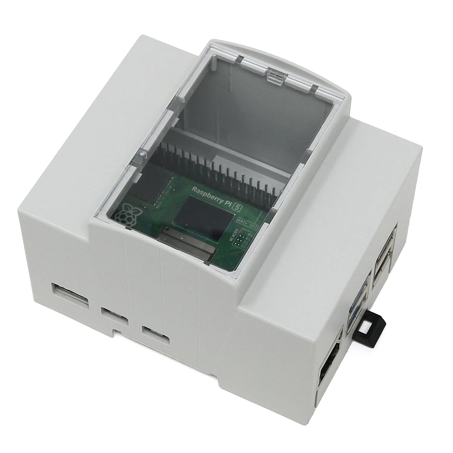 Hitaltech Raspberry Pi 5 DIN Rail Case (4M XTS) - Image 4