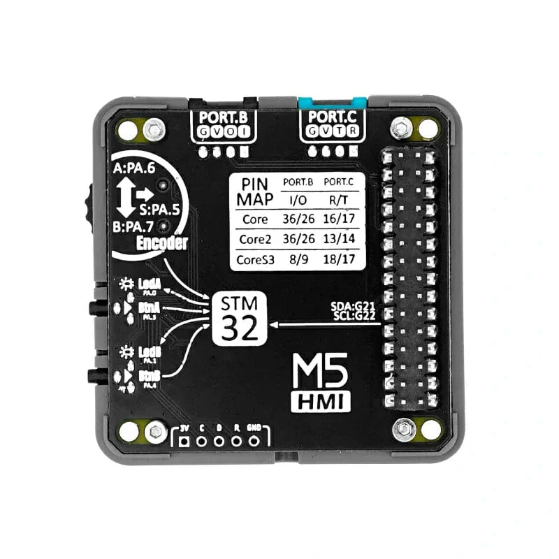 HMI Module with Encoder and 500mAh Battery (STM32F030) - Image 4