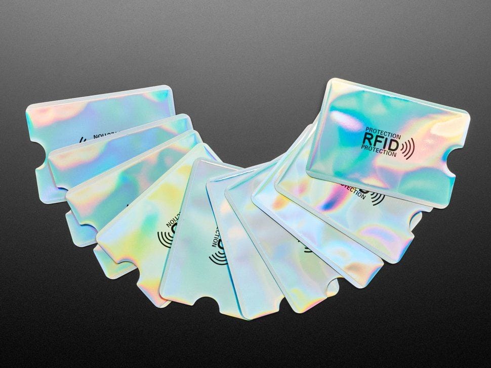 Holographic RFID Blocking Card Holders (10-pack) - Image 3