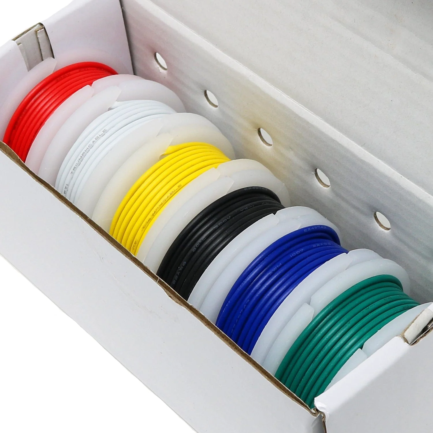 Prototyping Wire Spool Set - 6 Spool Stranded Core