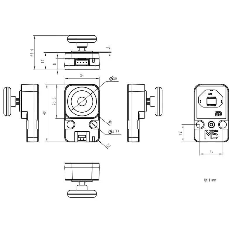 I2C Joystick 2 Unit (STM32G030) - Image 8