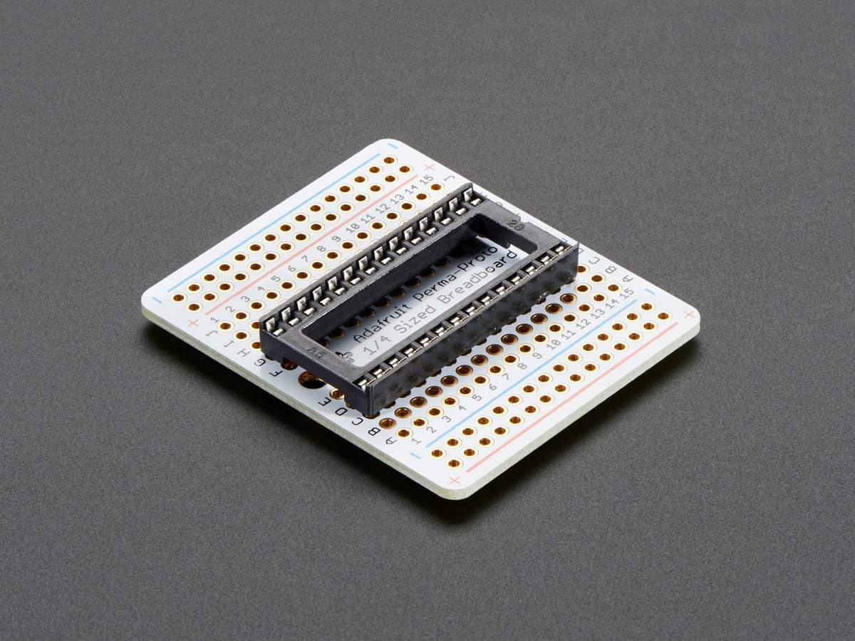 IC Socket - for 28-pin 0.6" Chips - Pack of 3 - Image 2