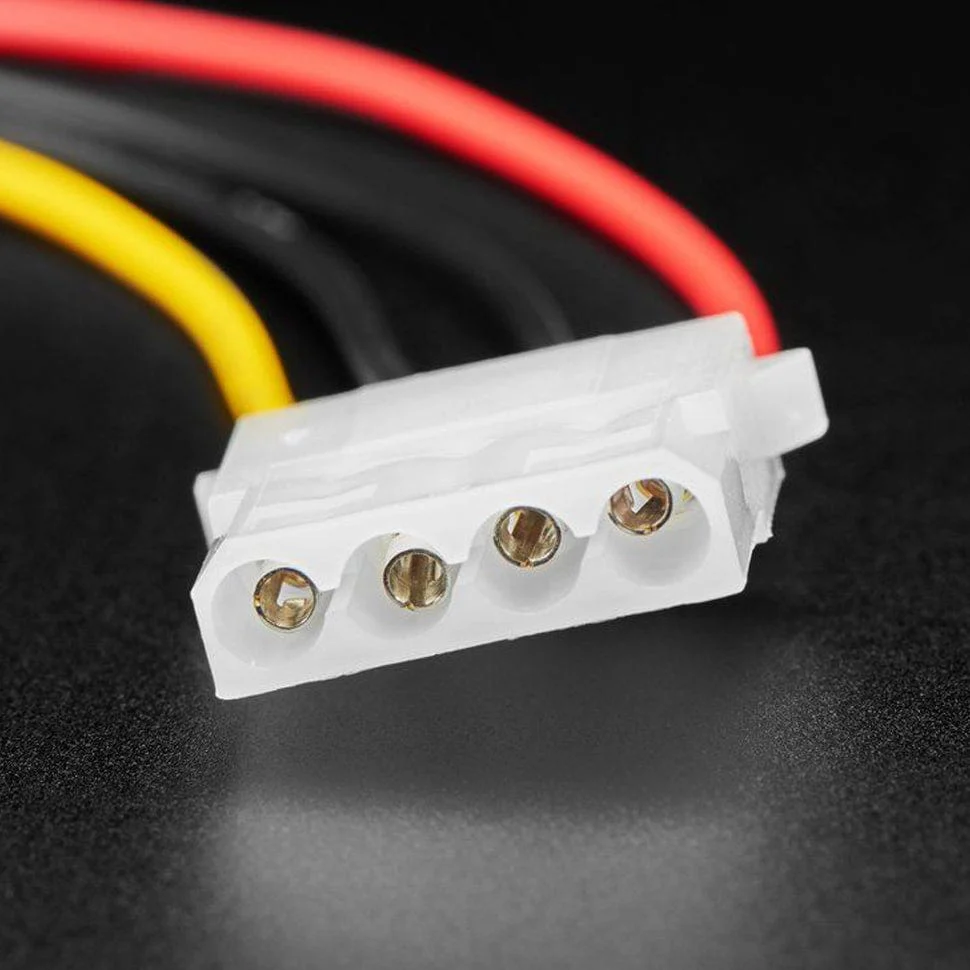 IDE Molex 4-pin Plug Cable - 30cm long - Image 2