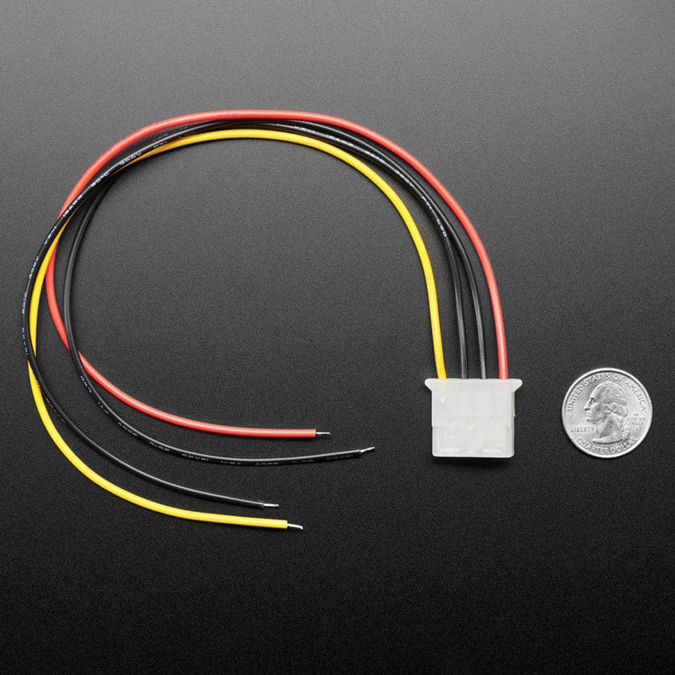 IDE Molex 4-pin Plug Cable - 30cm long - Image 4