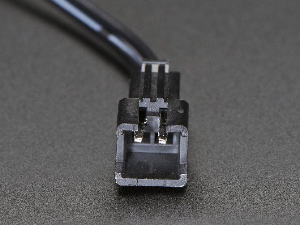 In-line power cable 1 meter long extension cord (for EL wire) - Image 3