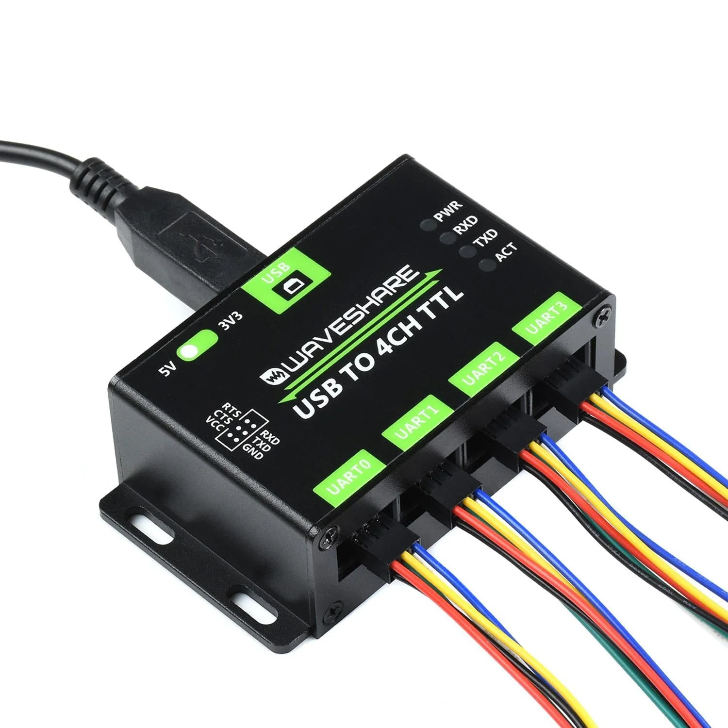 Industrial 4-Channel USB to UART Converter - Image 4