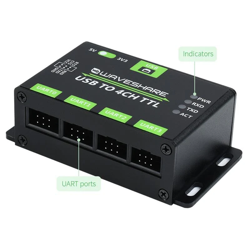 Industrial 4-Channel USB to UART Converter - Image 7