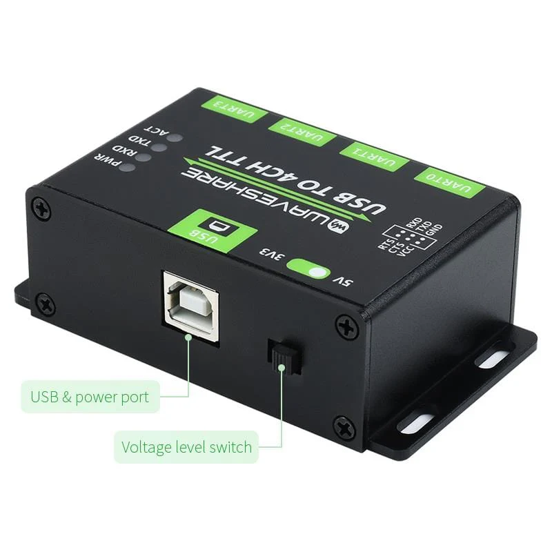 Industrial 4-Channel USB to UART Converter - Image 8