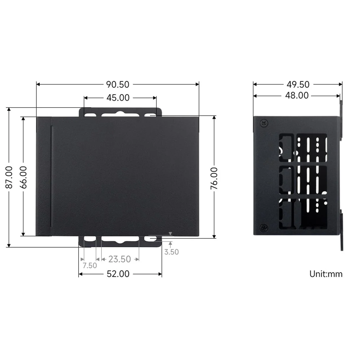 Industrial Grade Metal Case for Raspberry Pi 5 - Image 6