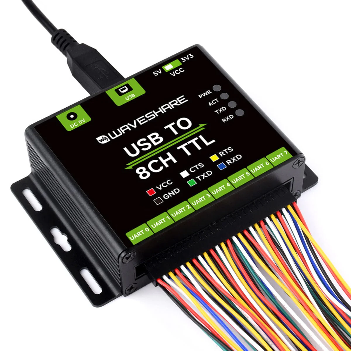 Industrial USB to 8-Channel TTL Converter - Image 5