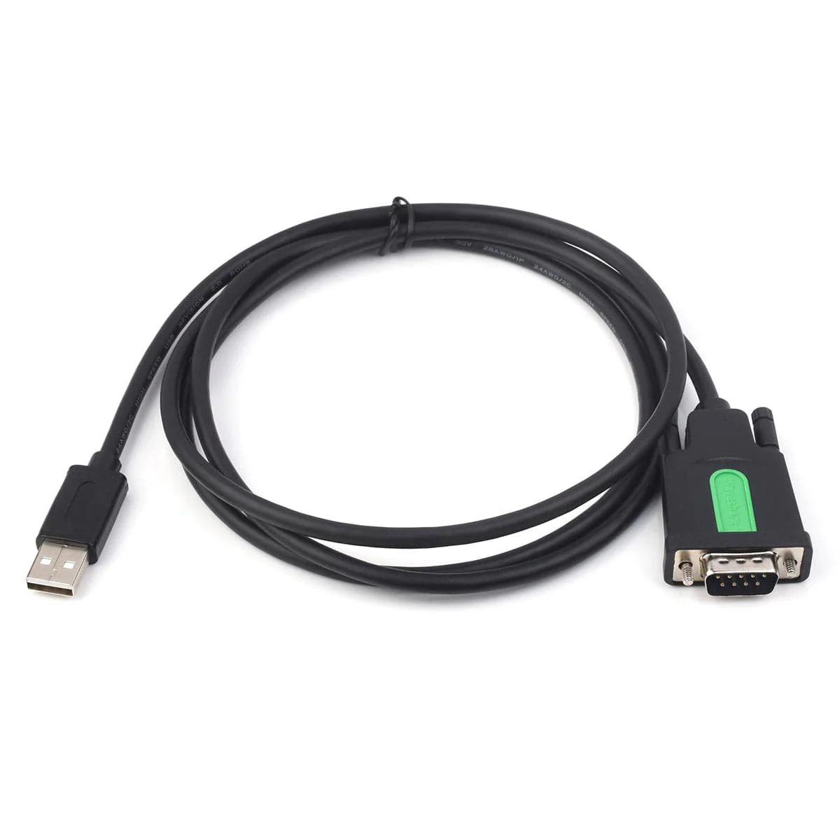 Industrial USB to RS232 Male Serial Adapter Cable - Image 2