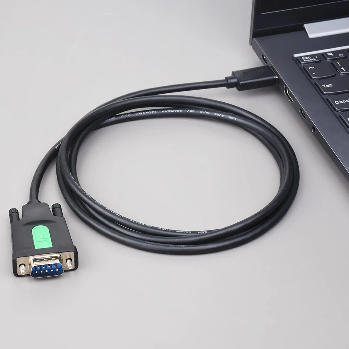 Industrial USB to RS232 Male Serial Adapter Cable - Image 4