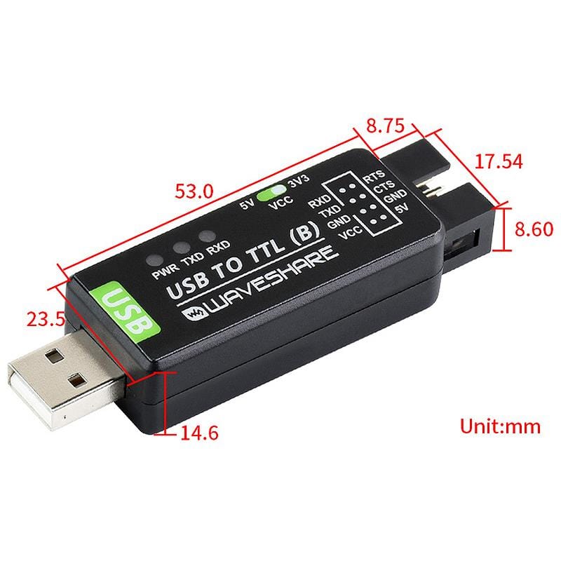 Industrial USB to TTL Converter (CH343G) - Image 9