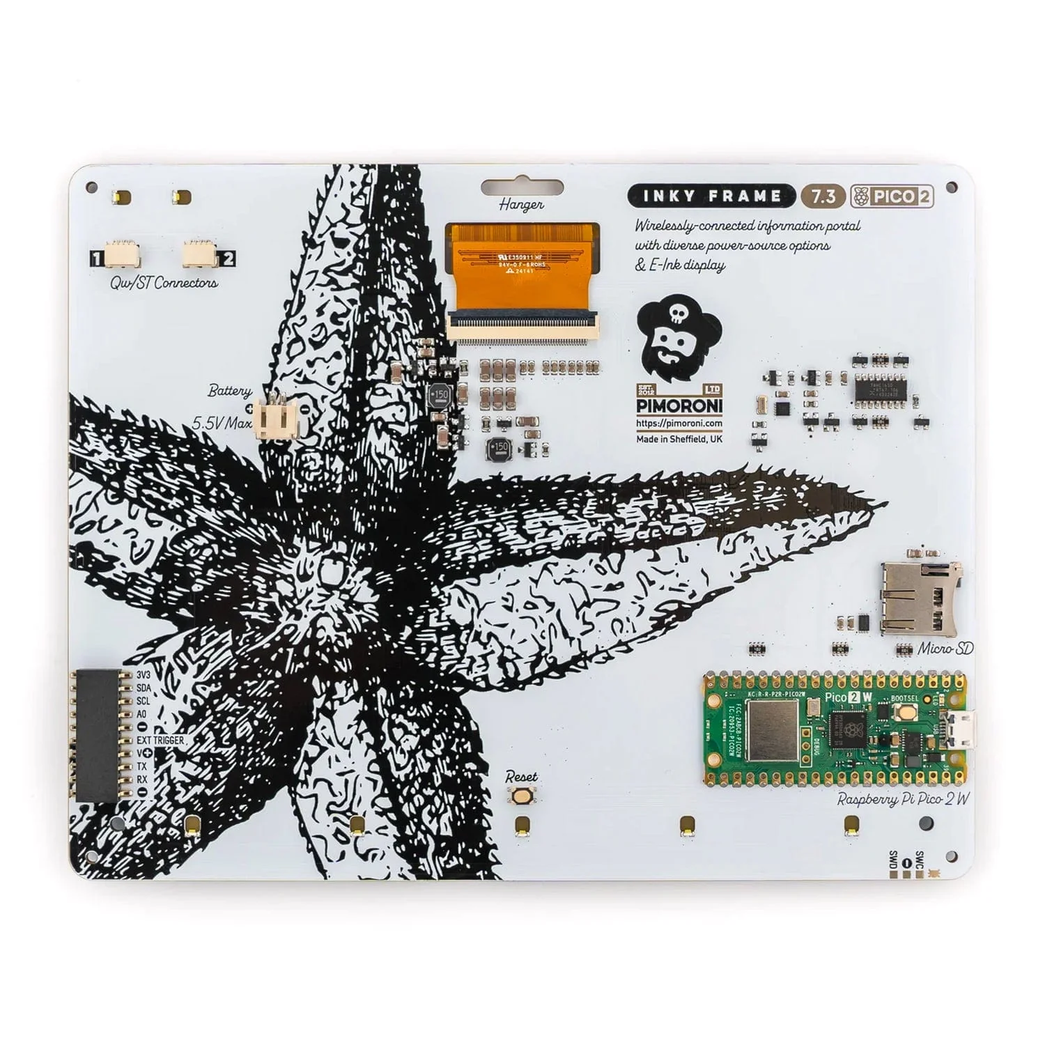 Inky Frame 7.3" (Pico 2 W Aboard) - Image 2